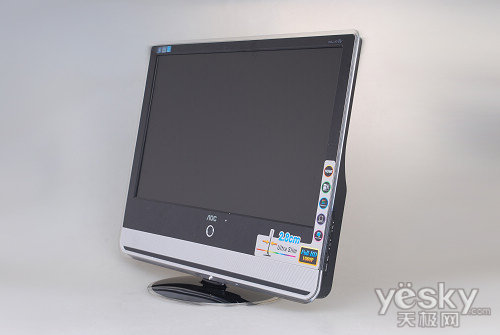 大屏多面手 AOC V27t液晶TV显示器全国首测